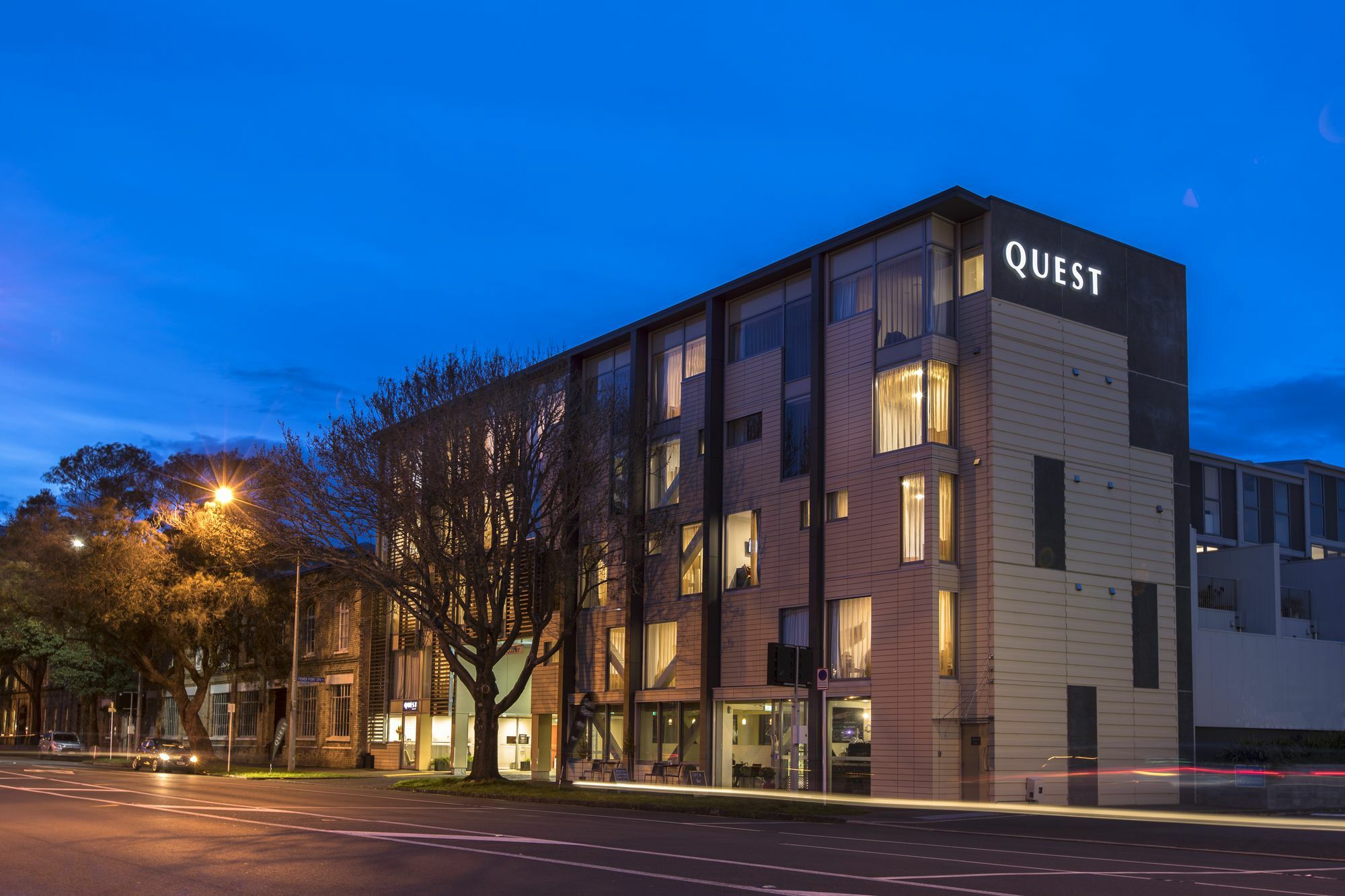 Quest On Beaumont Aparthotel Auckland Exteriör bild