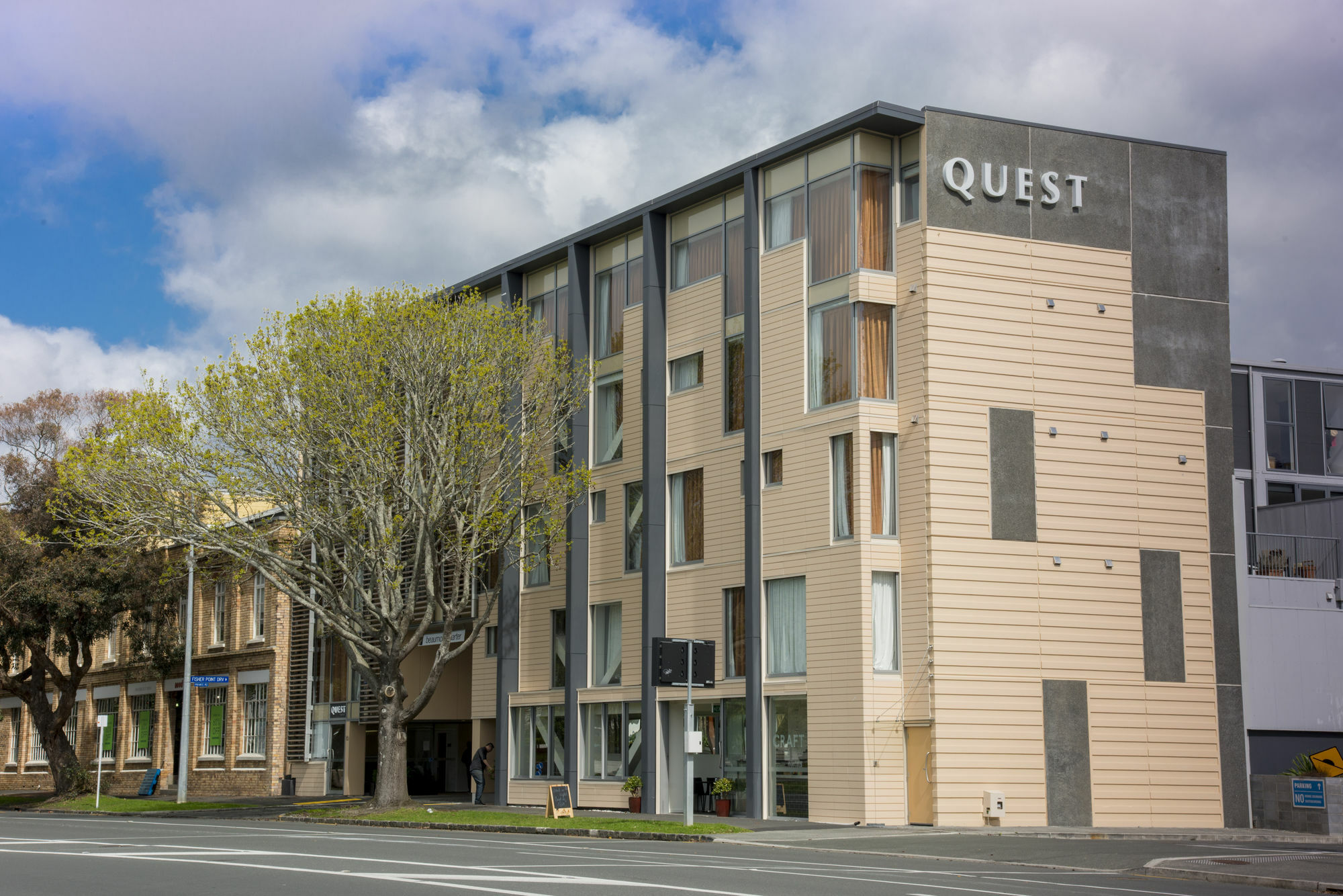 Quest On Beaumont Aparthotel Auckland Exteriör bild